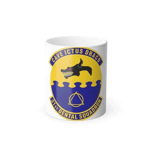 31st Dental Squadron (U.S. Air Force) Color Changing Coffee Mug 11oz - Go Mug Yourself
