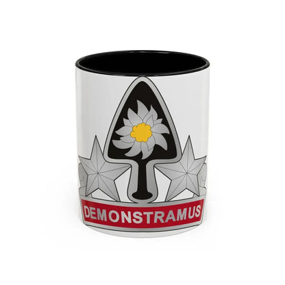 31st Engineer Battalion 2 (U.S. Army) Accent Coffee Mug 11oz Black - Go Mug Yourself