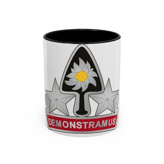 31st Engineer Battalion 2 (U.S. Army) Accent Coffee Mug 11oz Black - Go Mug Yourself