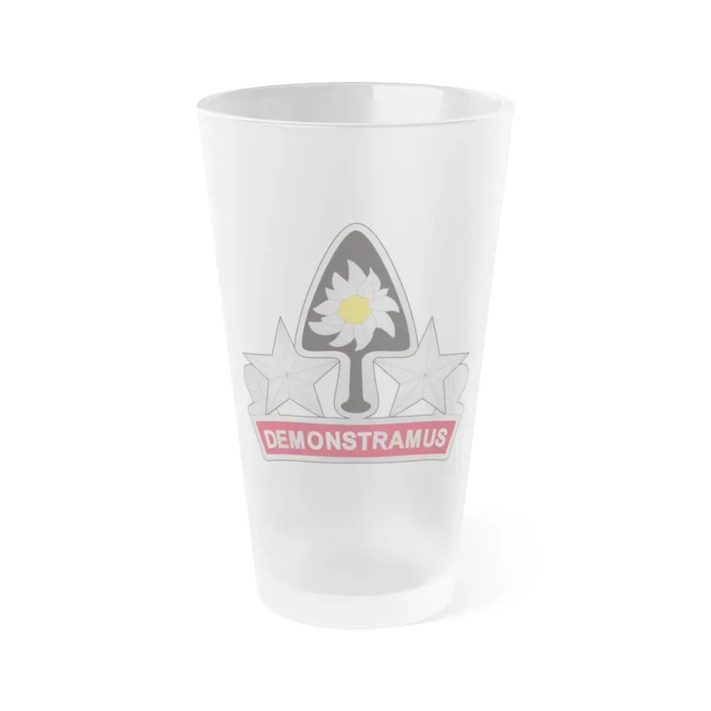 31st Engineer Battalion 2 (U.S. Army) Frosted Pint Glass 16oz Default Title - Go Mug Yourself