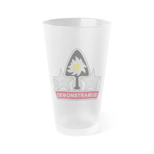 31st Engineer Battalion 2 (U.S. Army) Frosted Pint Glass 16oz Default Title - Go Mug Yourself