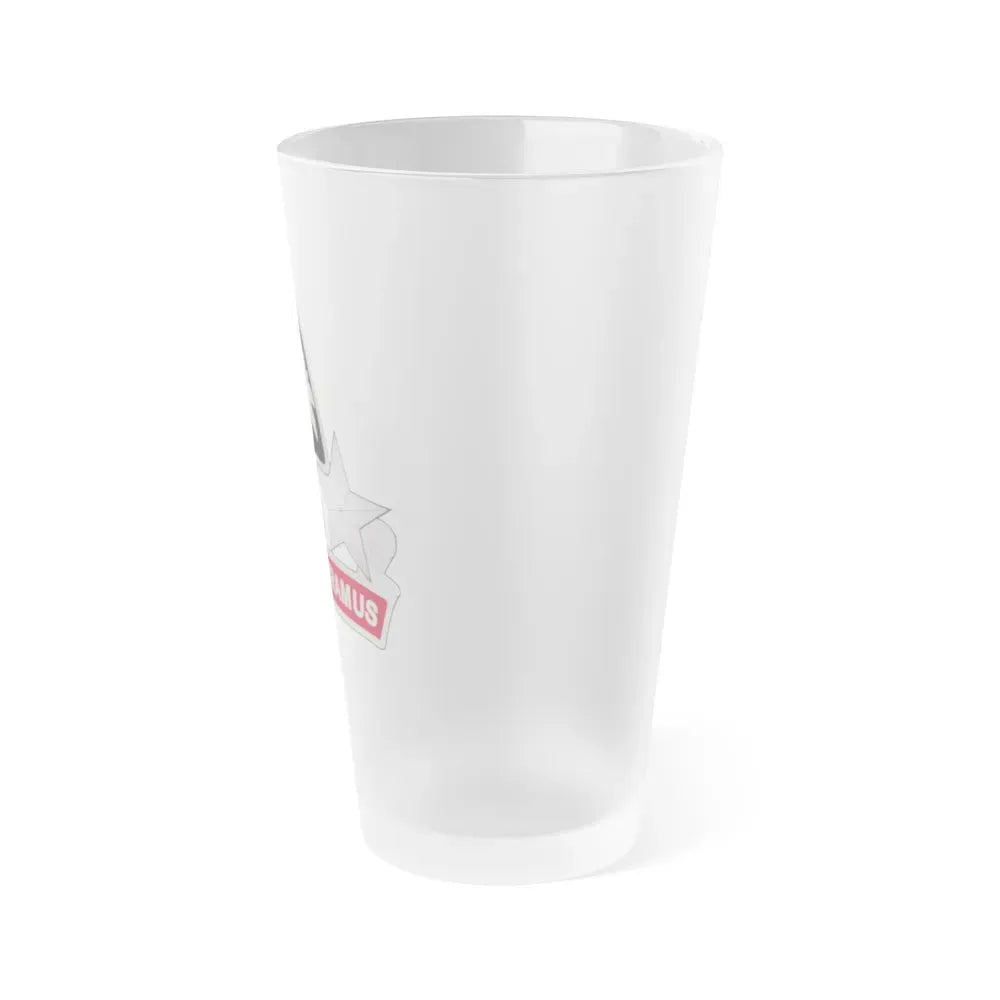 31st Engineer Battalion 2 (U.S. Army) Frosted Pint Glass 16oz - Go Mug Yourself
