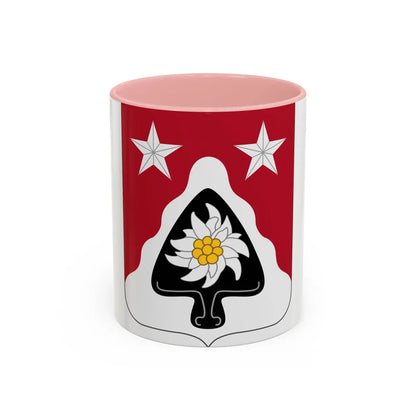 31st Engineer Battalion (U.S. Army) Accent Coffee Mug-11oz-Pink-Go Mug Yourself