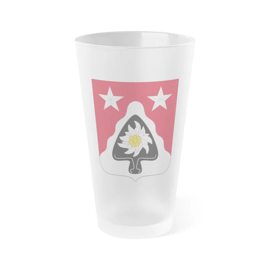 31st Engineer Battalion (U.S. Army) Frosted Pint Glass 16oz-Go Mug Yourself