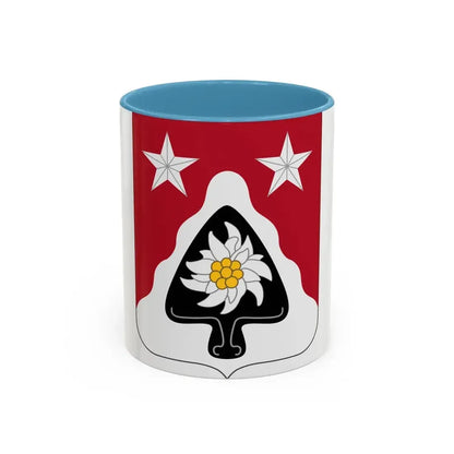 31st Engineer Battalion (U.S. Army) Accent Coffee Mug 11oz Light Blue - Go Mug Yourself