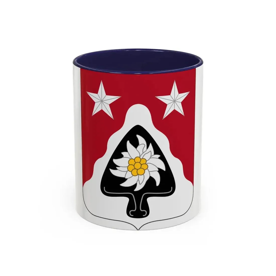 31st Engineer Battalion (U.S. Army) Accent Coffee Mug 11oz Navy - Go Mug Yourself