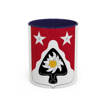 31st Engineer Battalion (U.S. Army) Accent Coffee Mug 11oz Navy - Go Mug Yourself