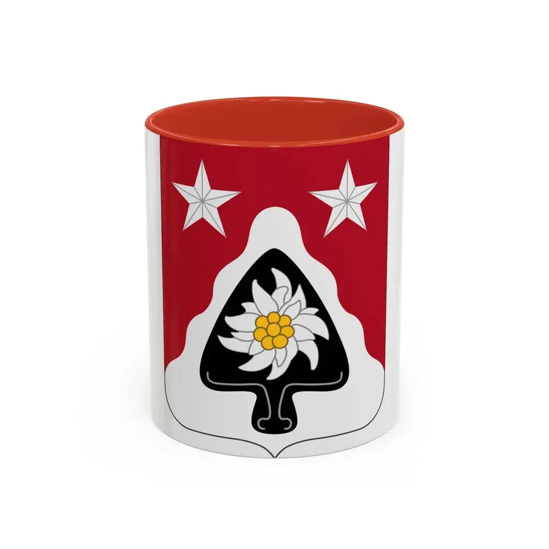 31st Engineer Battalion (U.S. Army) Accent Coffee Mug 11oz Red - Go Mug Yourself