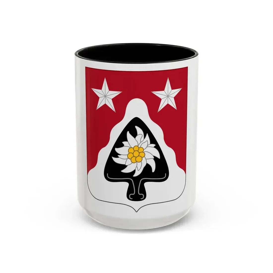 31st Engineer Battalion (U.S. Army) Accent Coffee Mug 15oz Black - Go Mug Yourself