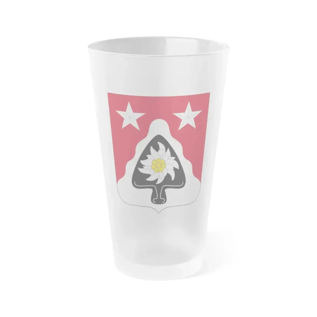 31st Engineer Battalion (U.S. Army) Frosted Pint Glass 16oz Default Title - Go Mug Yourself
