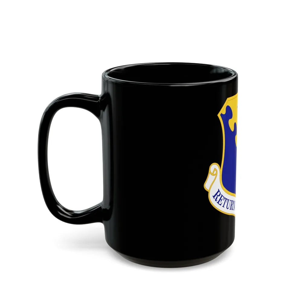 31st Fighter Wing (U.S. Air Force) Black Coffee Mug-Go Mug Yourself