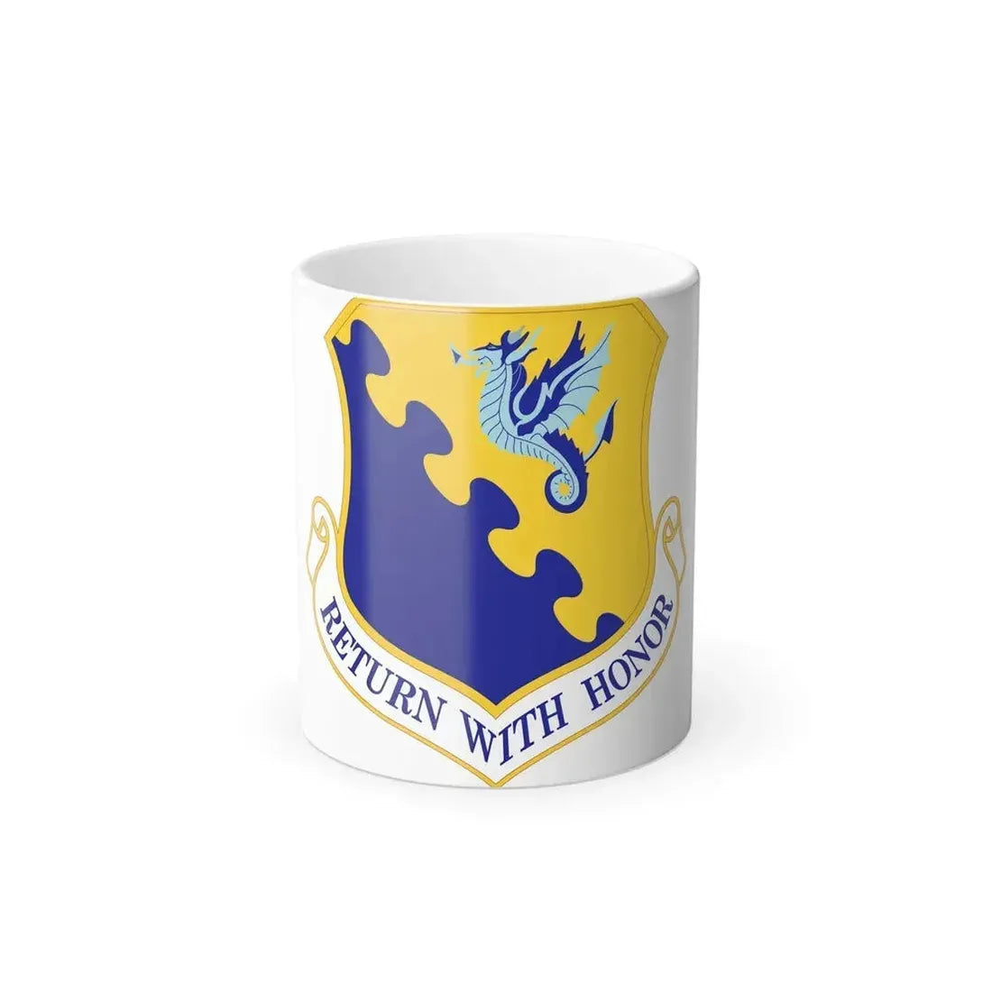 31st Fighter Wing (U.S. Air Force) Color Changing Coffee Mug 11oz - Go Mug Yourself