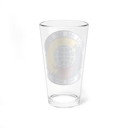 31st Force Support Squadron (U.S. Air Force) Pint Glass 16oz-Go Mug Yourself