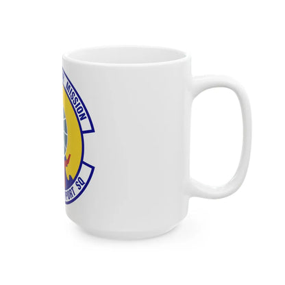 31st Force Support Squadron (U.S. Air Force) White Coffee Mug-Go Mug Yourself