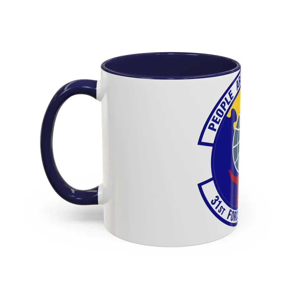 31st Force Support Squadron (U.S. Air Force) Accent Coffee Mug - Go Mug Yourself