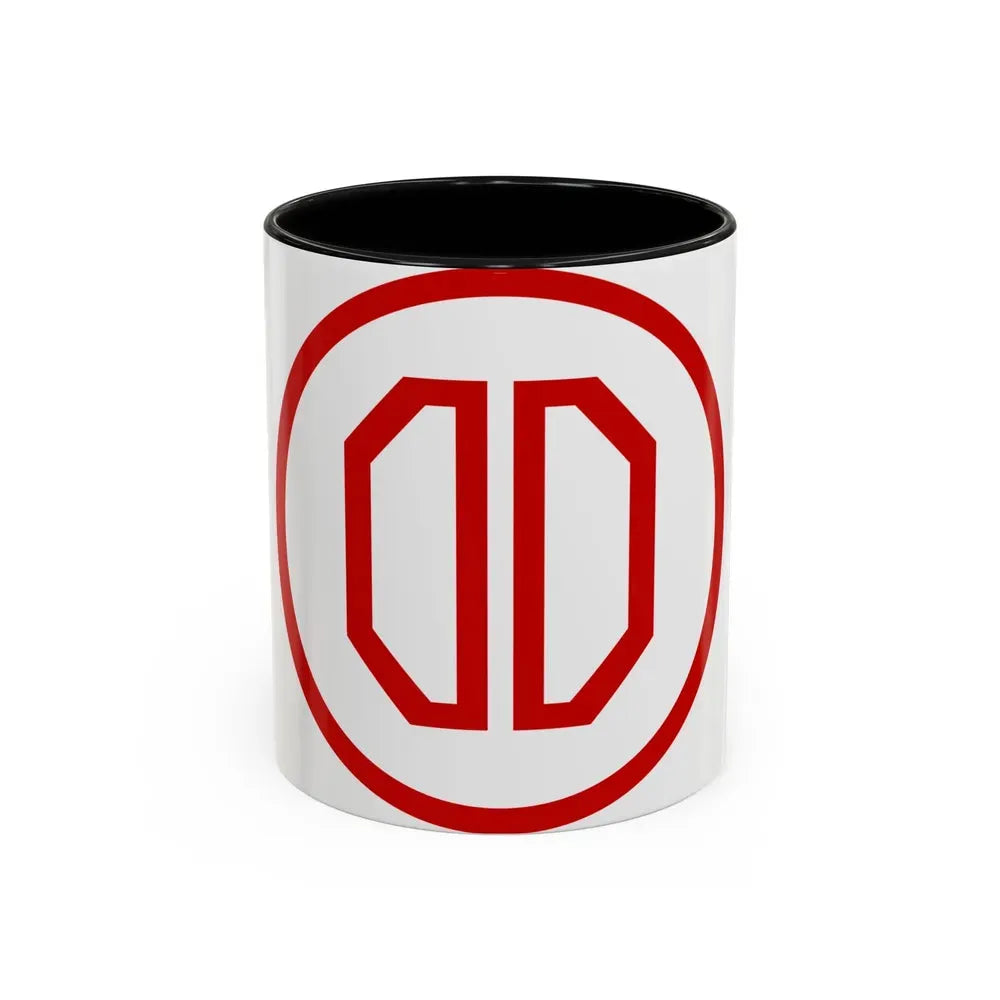 31st ID SSI (U.S. Army) Accent Coffee Mug 11oz Black - Go Mug Yourself