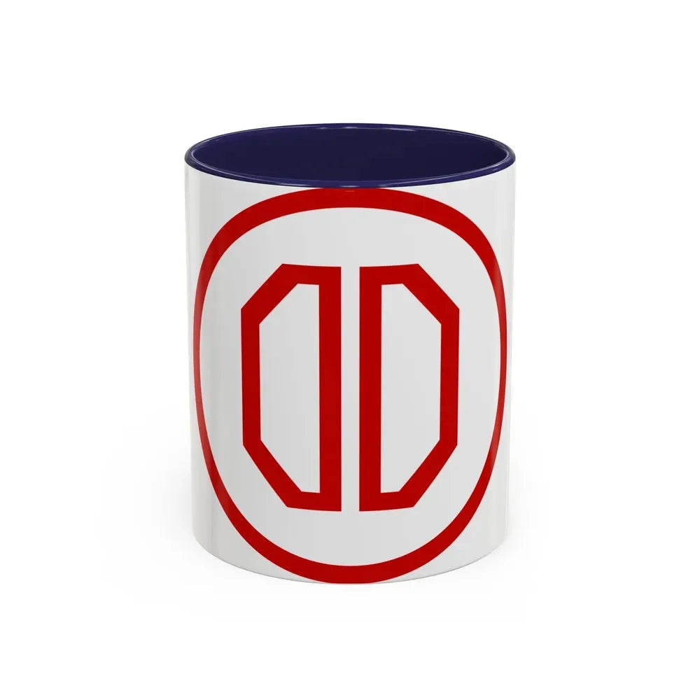31st ID SSI (U.S. Army) Accent Coffee Mug 11oz Navy - Go Mug Yourself