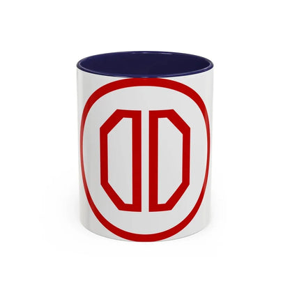 31st ID SSI (U.S. Army) Accent Coffee Mug 11oz Navy - Go Mug Yourself