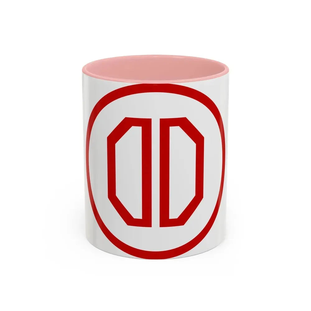 31st ID SSI (U.S. Army) Accent Coffee Mug 11oz Pink - Go Mug Yourself