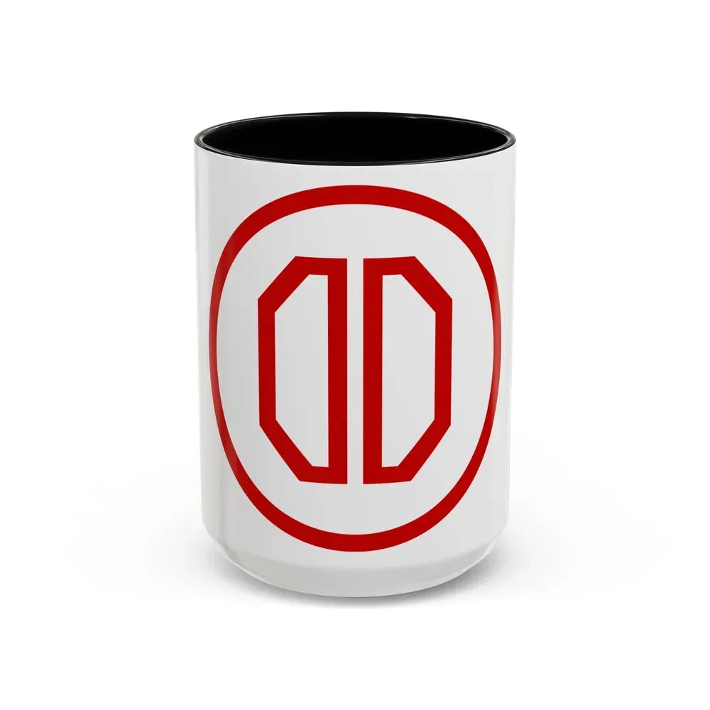 31st ID SSI (U.S. Army) Accent Coffee Mug 15oz Black - Go Mug Yourself