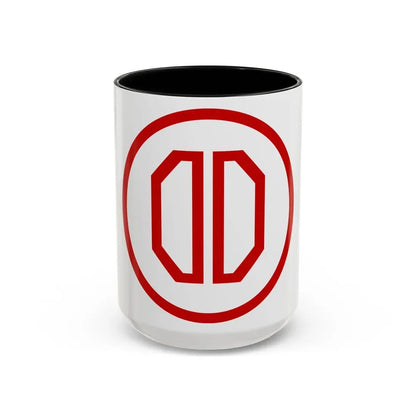 31st ID SSI (U.S. Army) Accent Coffee Mug 15oz Black - Go Mug Yourself