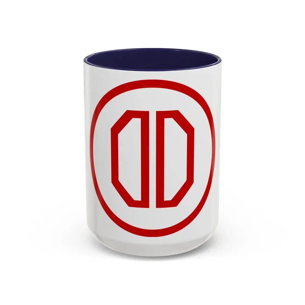 31st ID SSI (U.S. Army) Accent Coffee Mug 15oz Navy - Go Mug Yourself