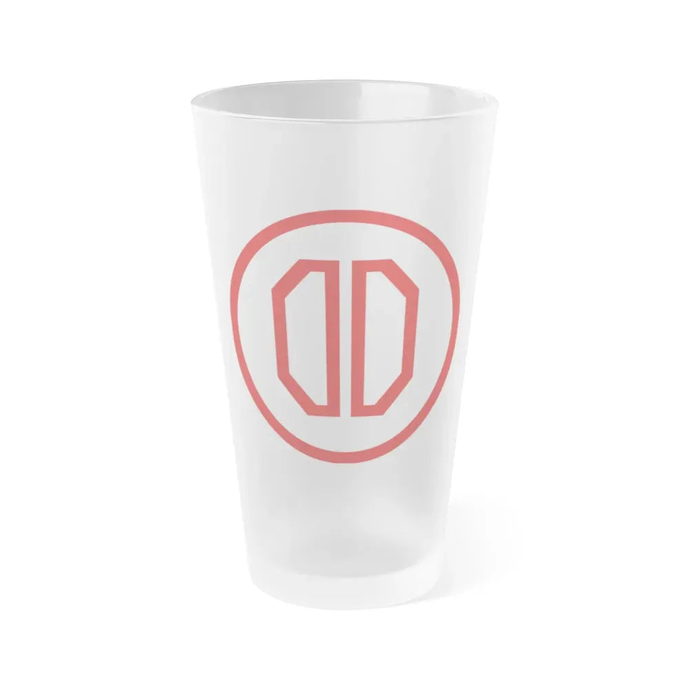 31st ID SSI (U.S. Army) Frosted Pint Glass 16oz Default Title - Go Mug Yourself