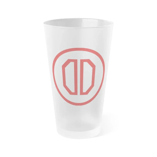 31st ID SSI (U.S. Army) Frosted Pint Glass 16oz Default Title - Go Mug Yourself