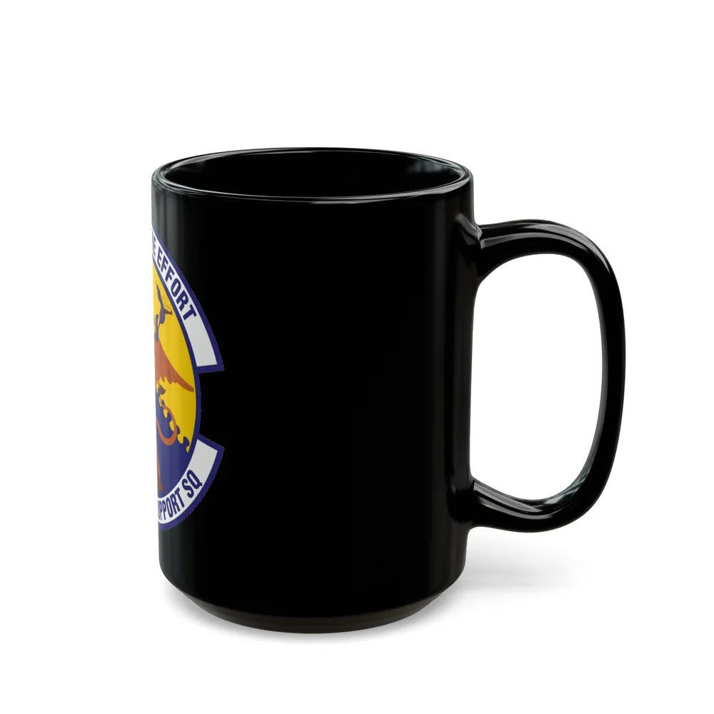 31st Medical Support Squadron (U.S. Air Force) Black Coffee Mug-Go Mug Yourself