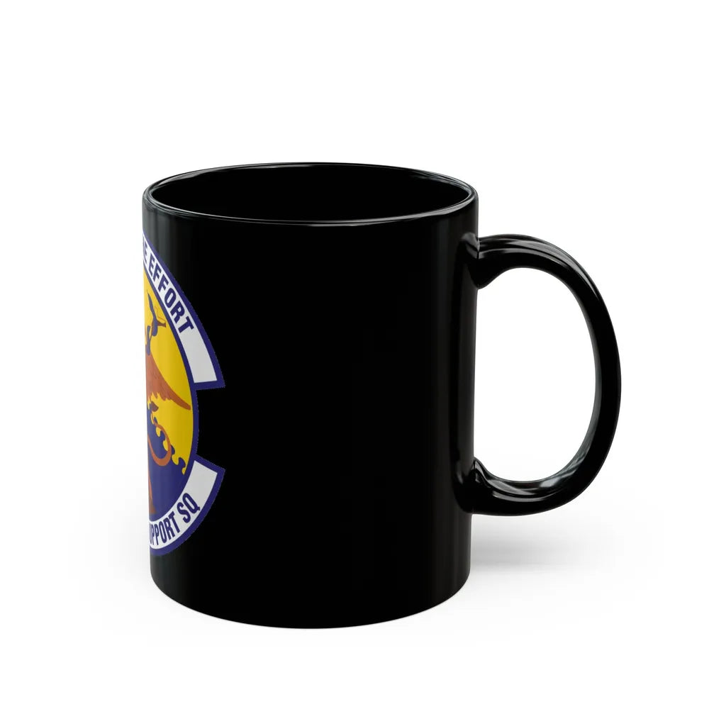 31st Medical Support Squadron (U.S. Air Force) Black Coffee Mug-Go Mug Yourself