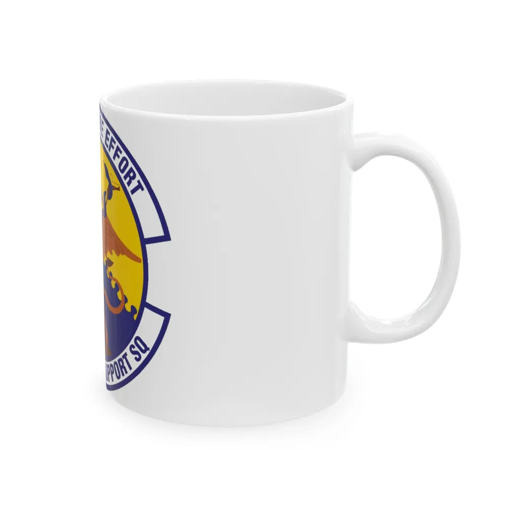 31st Medical Support Squadron (U.S. Air Force) White Coffee Mug-Go Mug Yourself