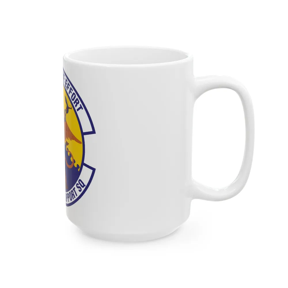 31st Medical Support Squadron (U.S. Air Force) White Coffee Mug-Go Mug Yourself