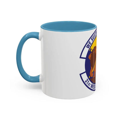 31st Medical Support Squadron (U.S. Air Force) Accent Coffee Mug - Go Mug Yourself