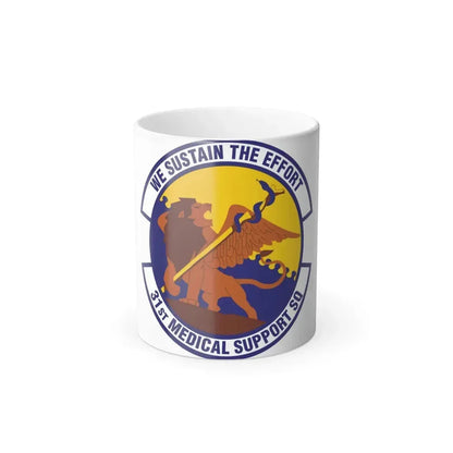 31st Medical Support Squadron (U.S. Air Force) Color Changing Coffee Mug 11oz - Go Mug Yourself