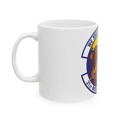 31st Medical Support Squadron (U.S. Air Force) White Coffee Mug - Go Mug Yourself