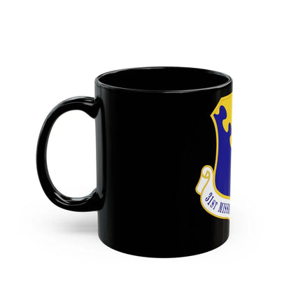 31st Mission Support Group (U.S. Air Force) Black Coffee Mug-Go Mug Yourself