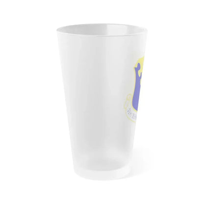 31st Mission Support Group (U.S. Air Force) Frosted Pint Glass 16oz - Go Mug Yourself