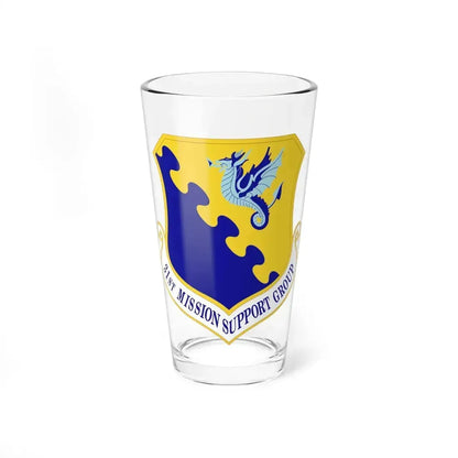 31st Mission Support Group (U.S. Air Force) Pint Glass 16oz 16oz - Go Mug Yourself