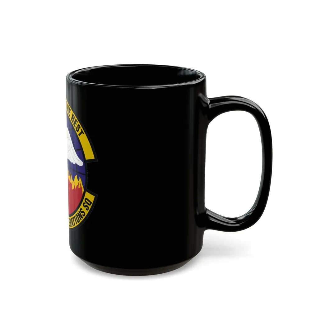 31st Surgical Operations Squadron (U.S. Air Force) Black Coffee Mug-Go Mug Yourself