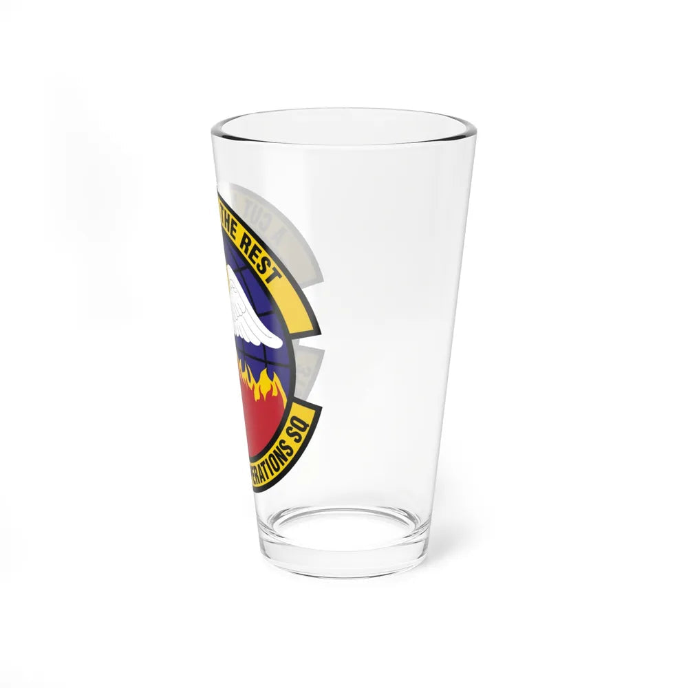 31st Surgical Operations Squadron (U.S. Air Force) Pint Glass 16oz-Go Mug Yourself