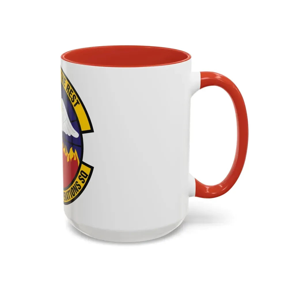 31st Surgical Operations Squadron (U.S. Air Force) Accent Coffee Mug - Go Mug Yourself