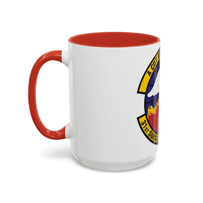 31st Surgical Operations Squadron (U.S. Air Force) Accent Coffee Mug - Go Mug Yourself