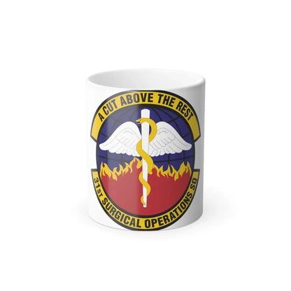 31st Surgical Operations Squadron (U.S. Air Force) Color Changing Coffee Mug 11oz - Go Mug Yourself