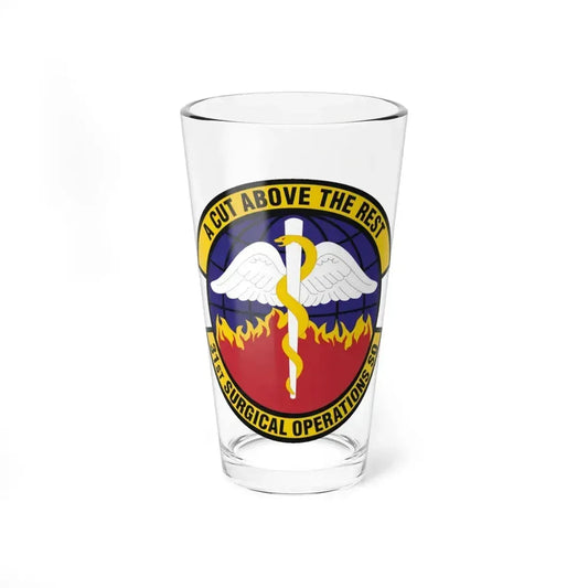 31st Surgical Operations Squadron (U.S. Air Force) Pint Glass 16oz 16oz - Go Mug Yourself