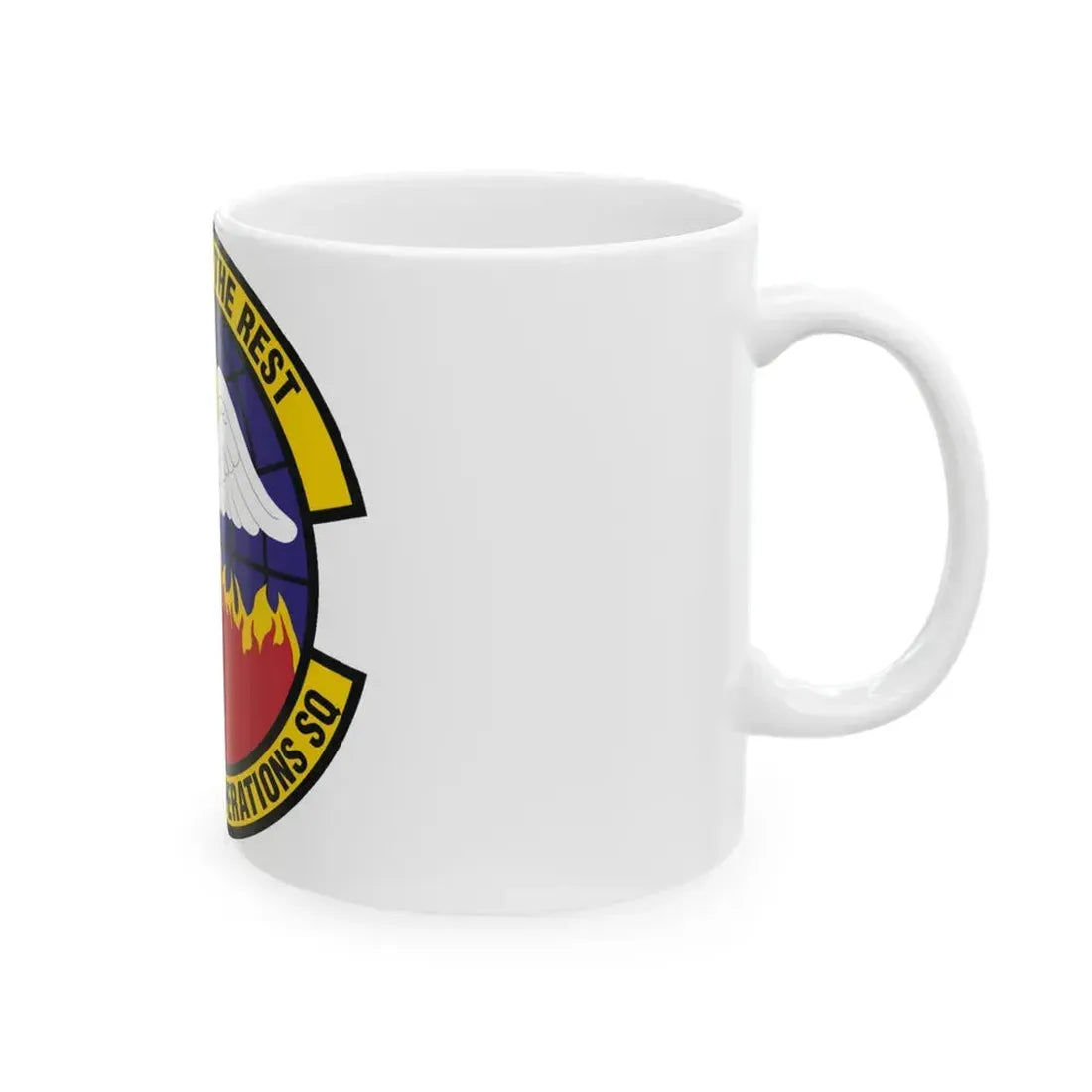 31st Surgical Operations Squadron (U.S. Air Force) White Coffee Mug - Go Mug Yourself