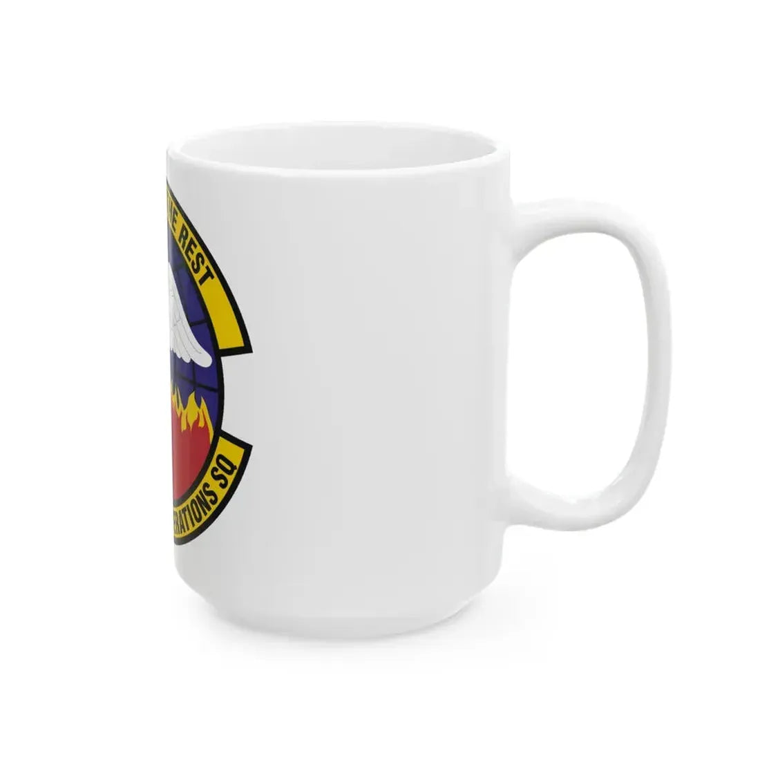 31st Surgical Operations Squadron (U.S. Air Force) White Coffee Mug - Go Mug Yourself