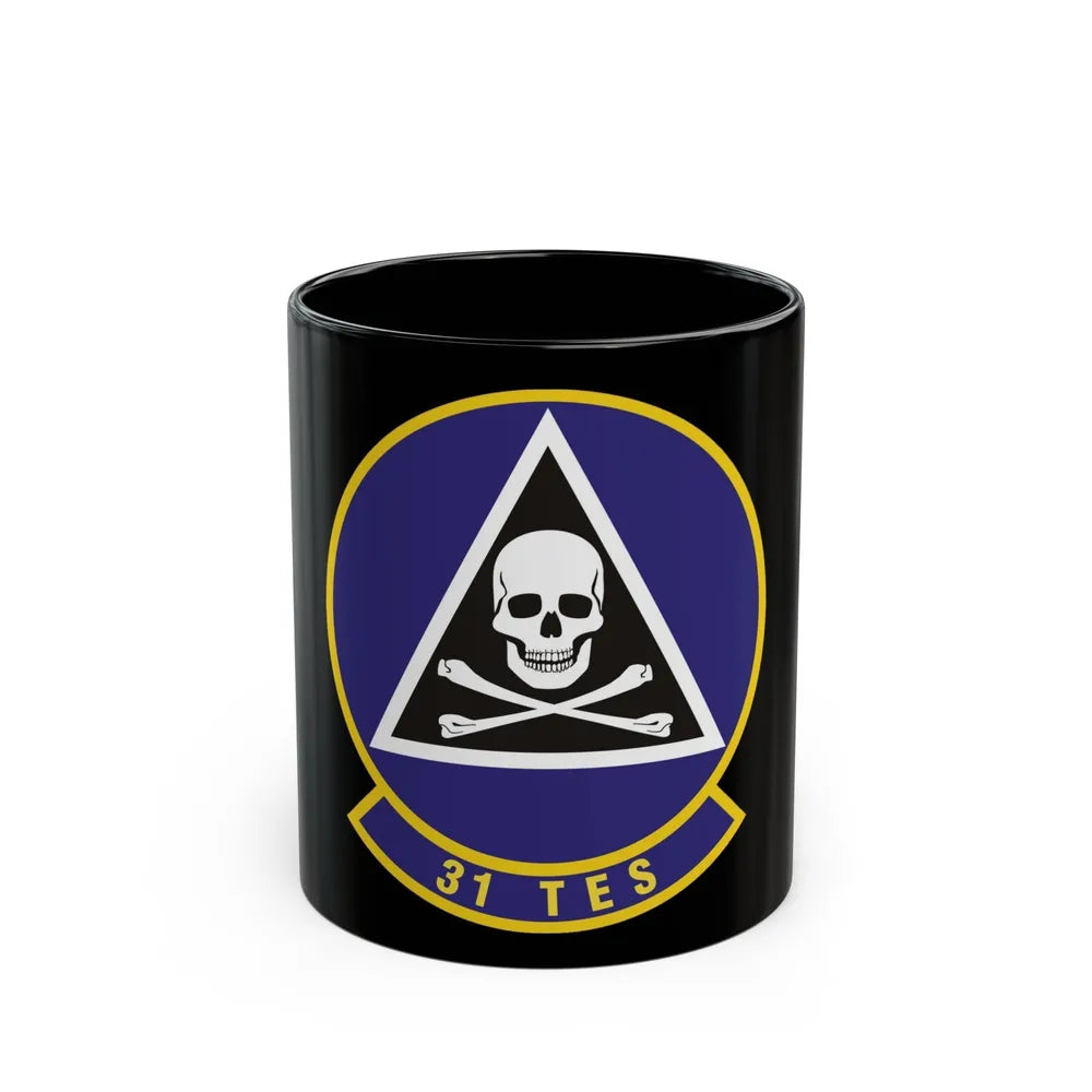 31st Test and Evaluation Squadron (U.S. Air Force) Black Coffee Mug-11oz-Go Mug Yourself