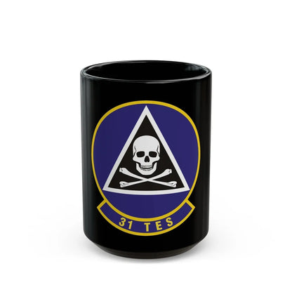 31st Test and Evaluation Squadron (U.S. Air Force) Black Coffee Mug-15oz-Go Mug Yourself