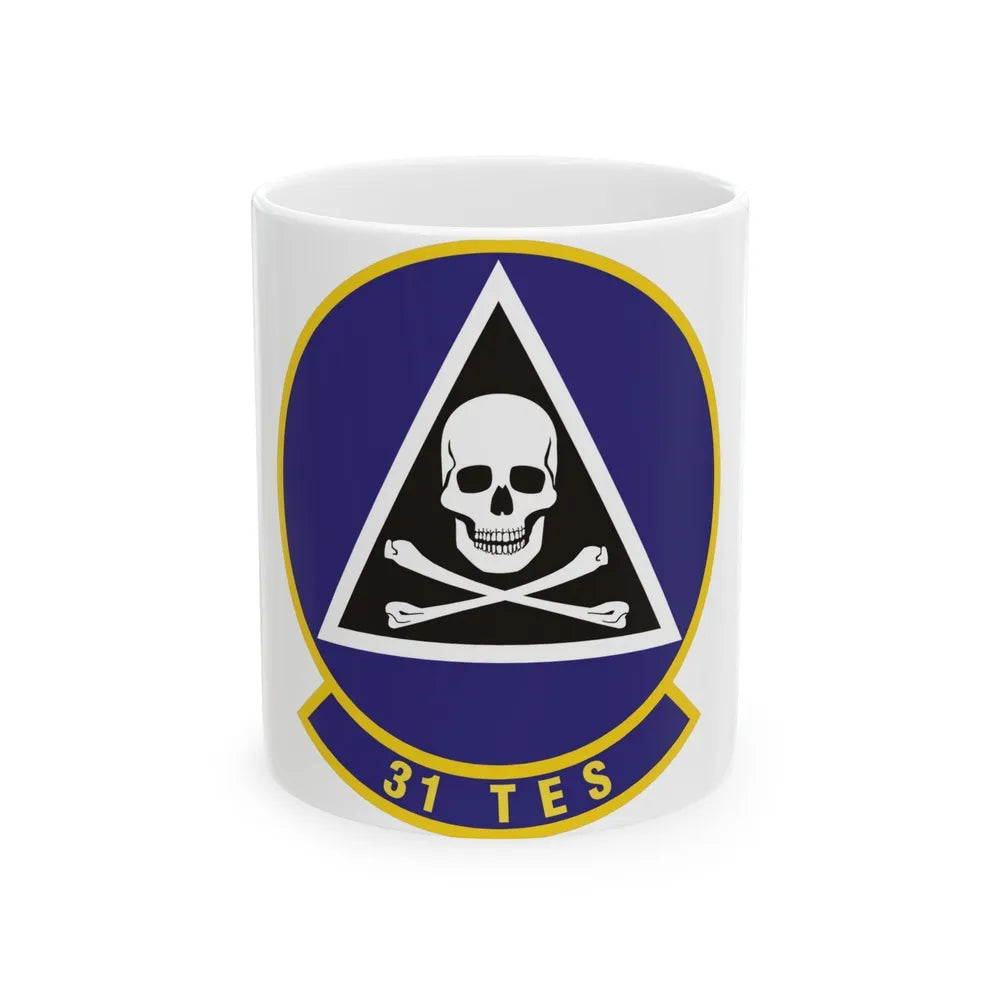 31st Test and Evaluation Squadron (U.S. Air Force) White Coffee Mug-11oz-Go Mug Yourself