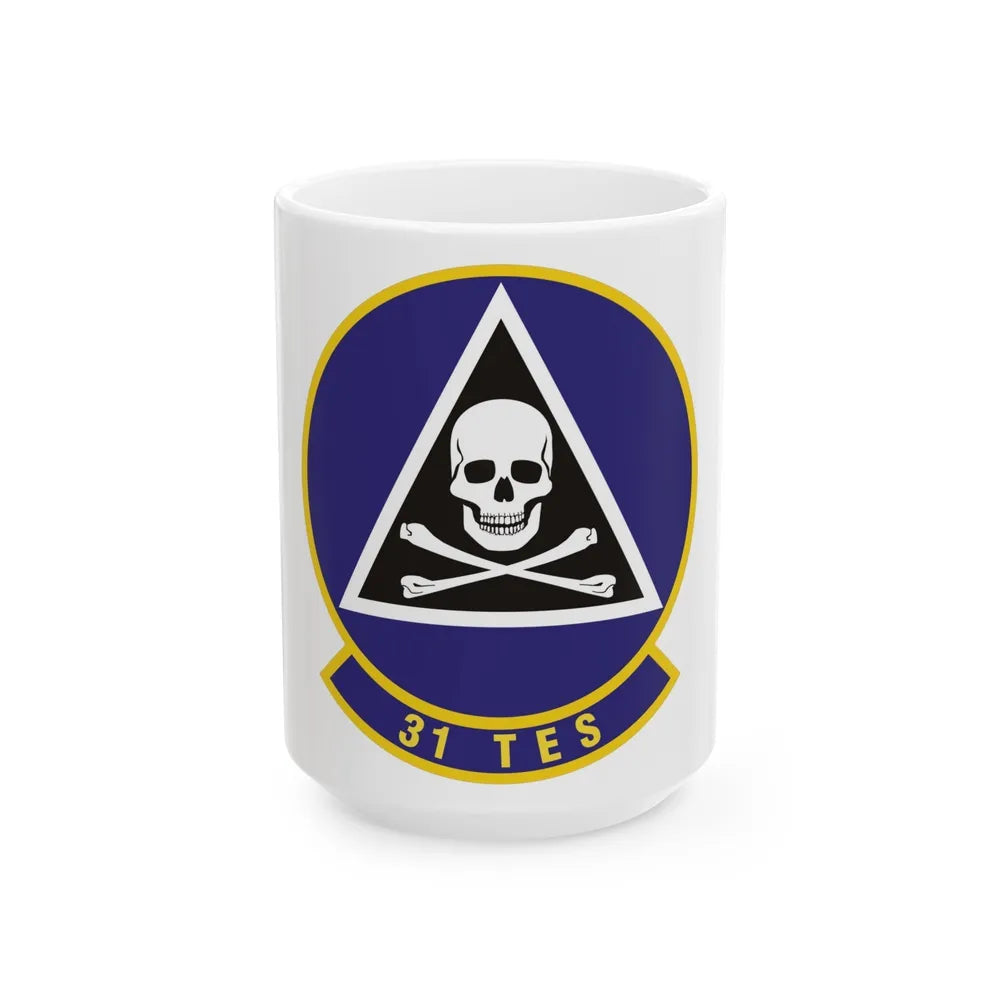 31st Test and Evaluation Squadron (U.S. Air Force) White Coffee Mug-15oz-Go Mug Yourself